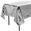 Fantasías Miguel Art.2650 Mantel Metalizado 1.37x1.83m 1pz Plata
