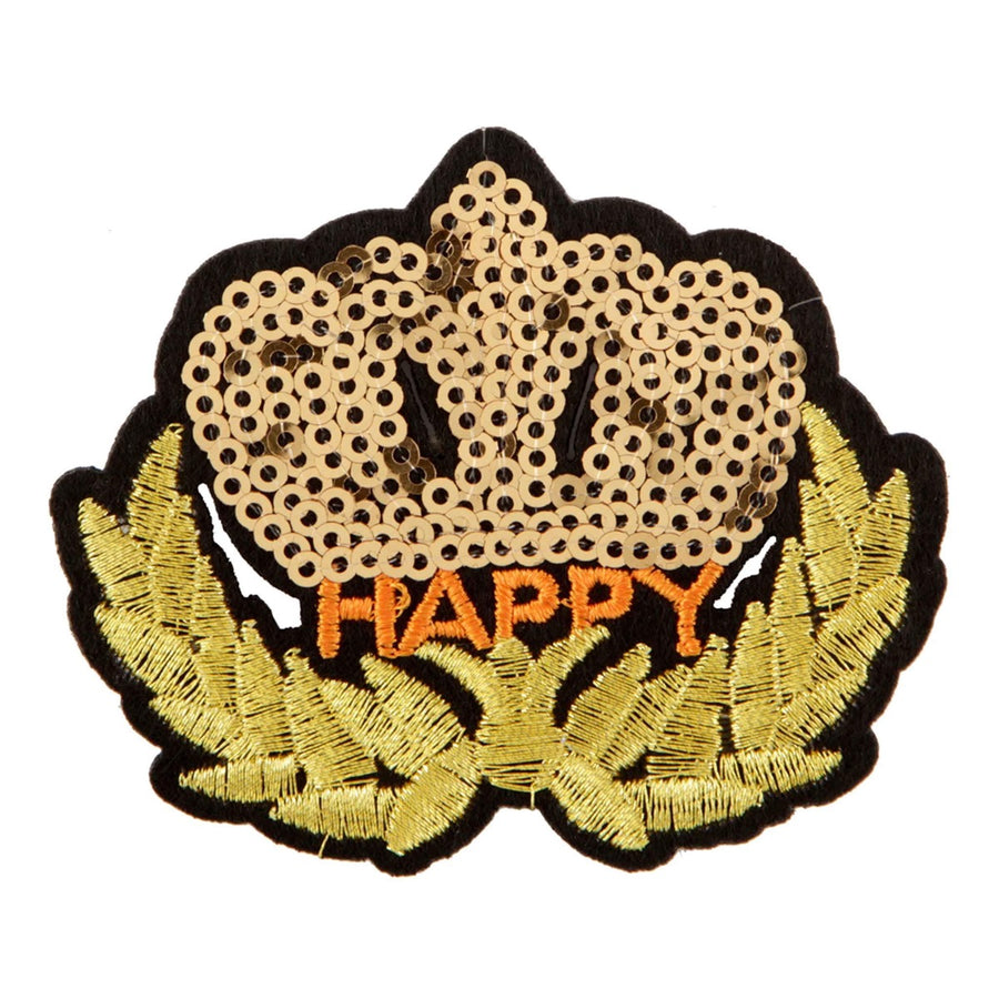 Art.2721 Aplicación Bordada Para Planchar Corona