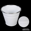 Fantasías Miguel Art.2757 Base Metal Orilla Plata 10x11.5cm 1pz