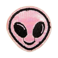 Art.2760 Aplicación Bordada Para Planchar Extraterrestres