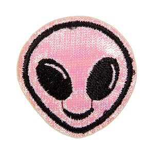 Art.2760 Aplicación Bordada Para Planchar Extraterrestres