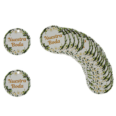 Fantasías Miguel Art.2770 Tarjeta Nuestra Boda 3.5x3.5cm 24pz