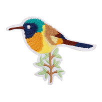 Art.2779 Aplicación Bordada Para Planchar Pájaro