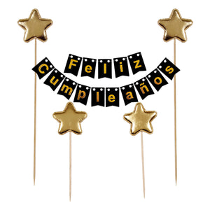 Art.298 Adrn Pastel Band Feliz Cumplea