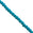 Fantasías Miguel Art.3139 Cuenta Redonda Caucho 8mm Hilo 41cm (aprox 53pz) Turquesa
