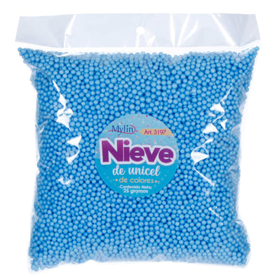 Fantasías Miguel Art.3197 Nieve De Unicel Colores Bolsa 25g 1pz