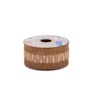 Art.3341 Listón Yute Con Orilla