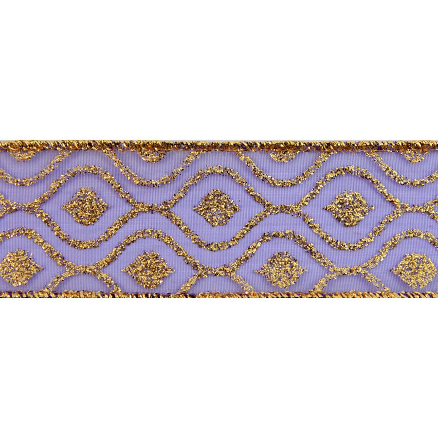 Art.3521 Listón Organza Con Diamantina