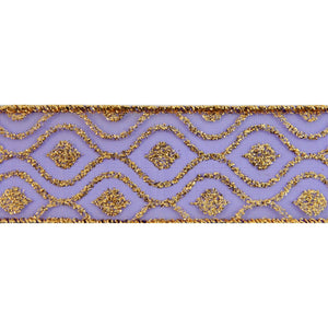 Art.3521 Listón Organza Con Diamantina