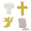 Fantasías Miguel Art.3702 Lentejuela Religiosa 2cm 50g
