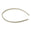 Fantasías Miguel Art.4227 Diadema Dentada 13cmx5.8mm 12pz Blanco