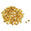 Fantasías Miguel Art.4294 Terminación Metal 6.5mm 200pz Oro