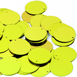 Art.4413 Lentejuela Plana Suelta Color Metal