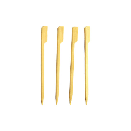 Art.4534 Palitos De Bamboo Con Bandera