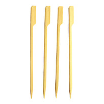 Art.4538 Palitos De Bamboo Con Bandera