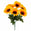 Fantasías Miguel Art.4640 Bush Fino Girasoles x6 31cm 1pz Amarill Comb
