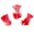 Fantasías Miguel Art.4687 Pluma 5-10cm 15g Rojo