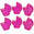 Fantasías Miguel Art.4723 Cajita Dulcero Carriola 8.3x6.3cm 6pz Fiusha