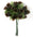 Fantasías Miguel Art.4737 Ramo Botón De Rosa x12 Flores 10cm 1pz Cafe