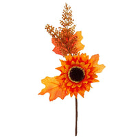 Art.4753 Pick Girasol Follaje 27cm