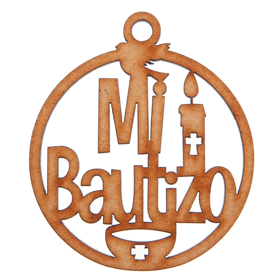 Art.4798 Llavero Bautizo Madera