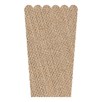 Art.4892 Caja Para Palomitas Impresa Yute