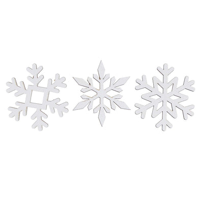 Fantasías Miguel Art.5016 Figuras De Navidad Blanco 5cm 3pz