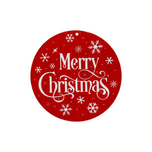 Art.5041 Esfera Clasica Roja 13x12cm