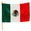 Fantasías Miguel Art.5401 Bandera De México Mediana 48x47cm 1pz Tricolor
