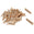 Fantasías Miguel Art.5404 Pinzas De Madera Natural 4.5cm 30pz Natural