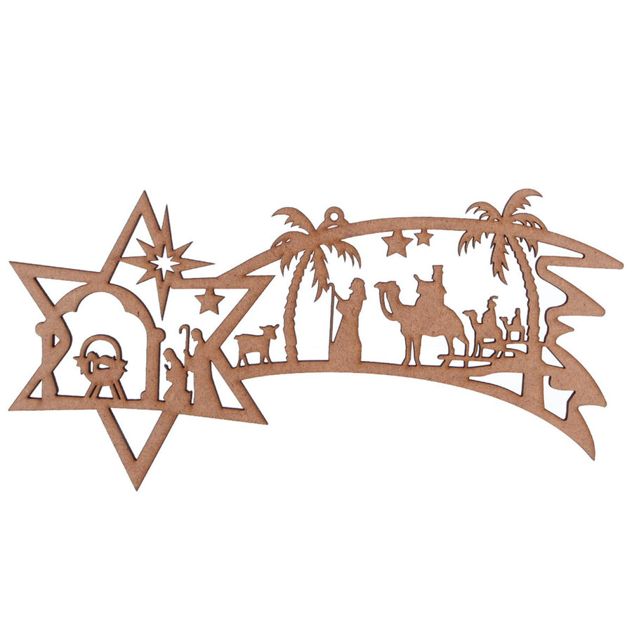 Art.5407 Adorno Estrella Con Nacimiento