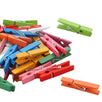 Fantasías Miguel Art.5415 Pinzas De Madera Colores Surtidos 4.5cm 30pz
