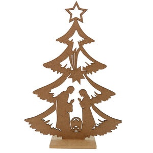 Art.5495 Pino Con Pesebre