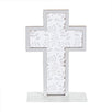 Fantasías Miguel Art.5617 Cruz MDF Hojas Transparente Con Base 12x8x3cm 1pz