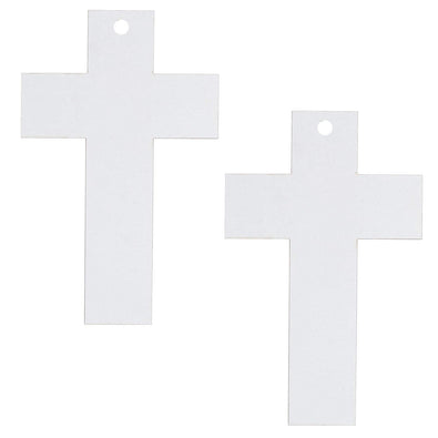 Fantasías Miguel Art.5618 Cruz MDF Lisa Chica 11x7cm 2pz
