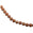 Fantasías Miguel Art.5736 Cuenta Piedra Café 8mm Aprox 45pz Natural