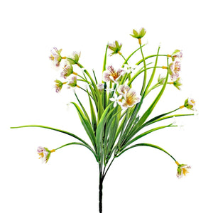 Art.5839 Follaje Plástico Fino Orquídea x5