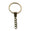 Fantasías Miguel Art.5972 Llavero Fino Aro Con Cadena 30mm 4pz Niquel