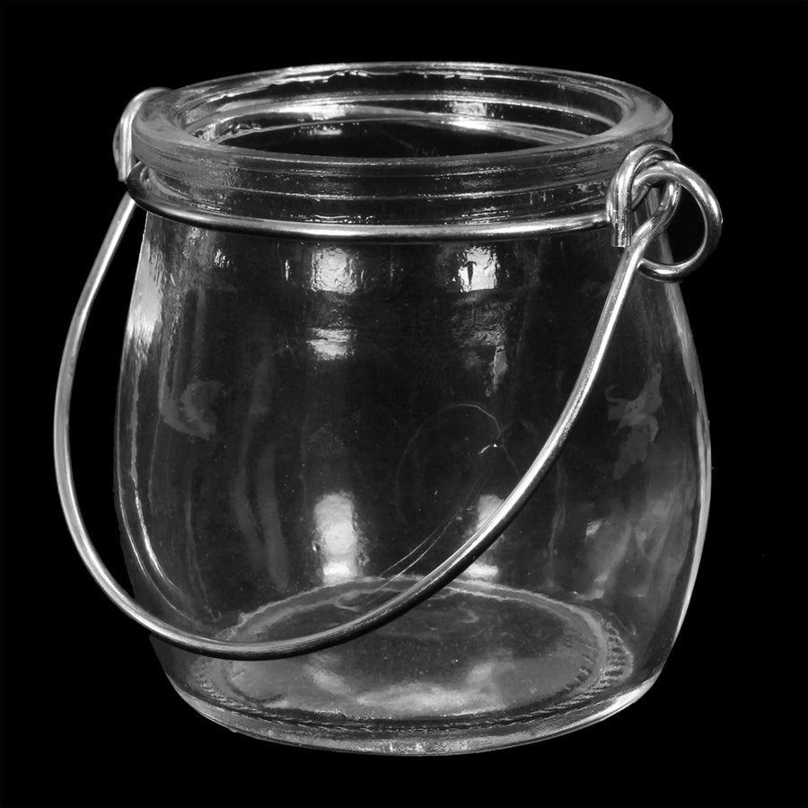 Art.6091 Vaso Para Tea Light Con Agarradera 5.5x6.2cm 1pz
