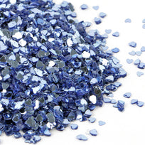 Art.6153 Lentejuela Corazón Color Metal