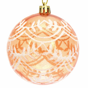 Art.6196 Esferas Transparentes Pintada