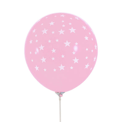 Fantasías Miguel Art.6265 Globo Impreso Con Estrellas #12 10pz