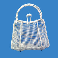 Art.6355 Canastita De Bolsa De Alambre