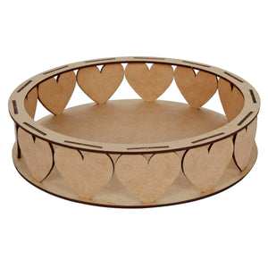 Art.6406 Base De Corazones Gde 5x22cm