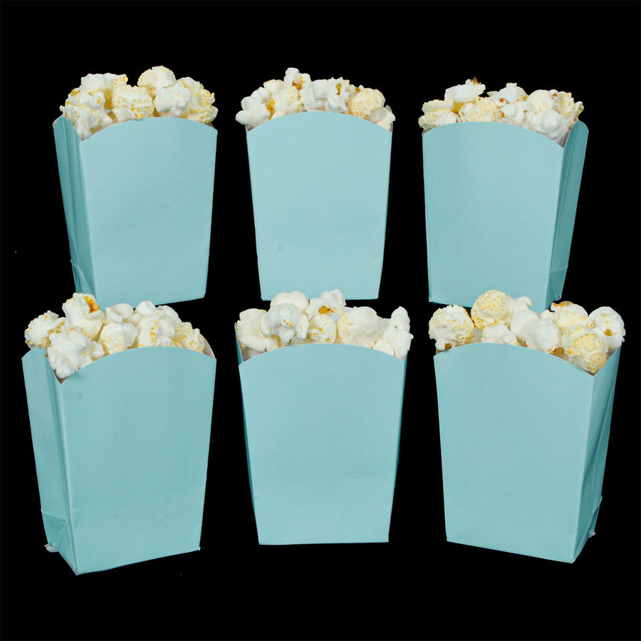 Art.6434 Cajita De Palomitas Colores Pastel 9.5x7x4.5cm 6pz