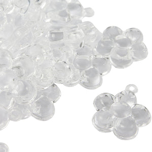 Art.6566 Cuenta Flor Acrílico