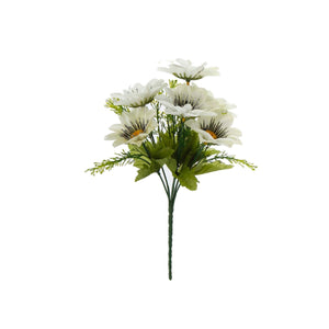 Art.6642 Bush Chico Lilis Con Diamantina X6 Flores