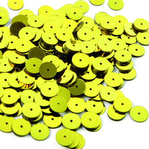 Art.6743 Lentejuela Plana Hilada Metal