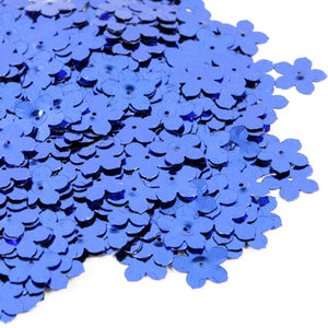 Art.6778 Lentejuela Flor Suelta Metálica