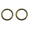 Fantasías Miguel Art.7073 Argolla Oro Antigüo 6mm 1000g (aprox 18,300pz)